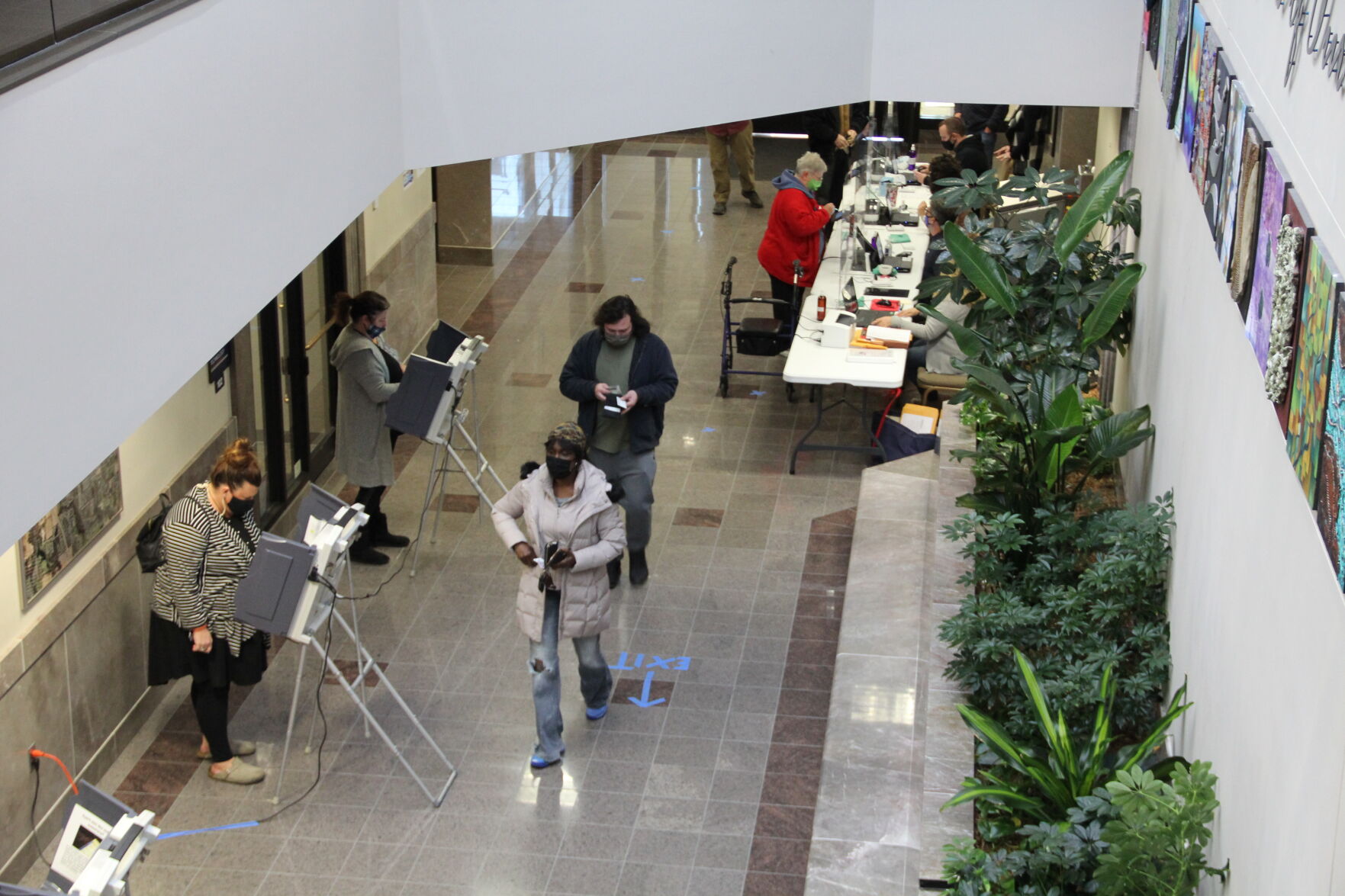 11/3/20 Election Day Photos, Lafayette City Hall
